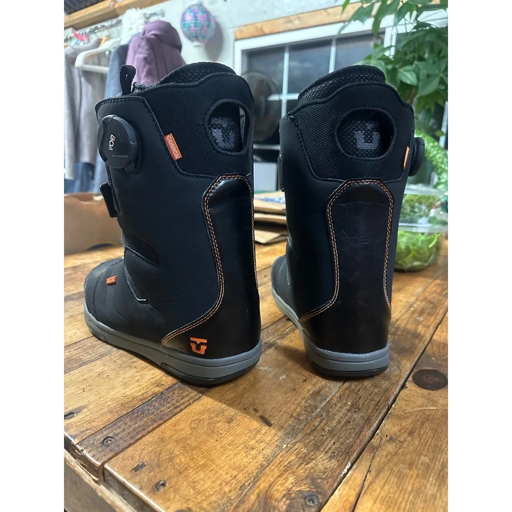 Deeluxe Snowboard Boots Black Adjustable Strap BOA System Winter Sport‎